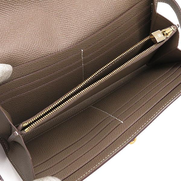 HERMES エルメス ケリーウォレット 長財布 ヴォーエプソン C刻印 HERMES エルメス ケリーウォレット 長財布 ヴォーエプソン C刻印
