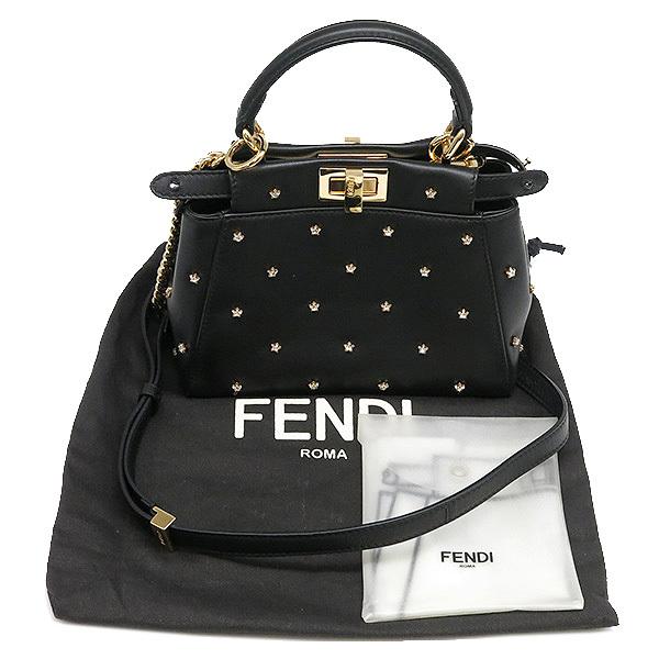 PEEKABOO フェンディ FENDI 2WAYバッグ ピーカブーXS スター PEEKABOO フェンディ FENDI 2WAYバッグ ピーカブーXS スター