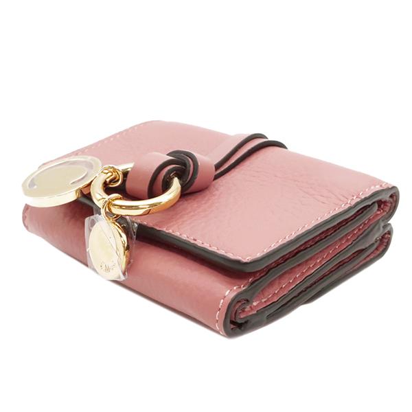 クロエ Chloe 三つ折り財布 ALPHABET アルファベット ミニウォレット  