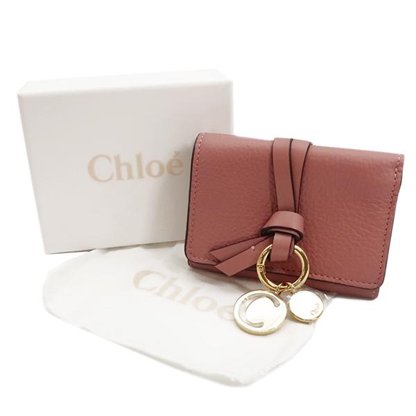 クロエ Chloe 三つ折り財布 ALPHABET アルファベット ミニウォレット  