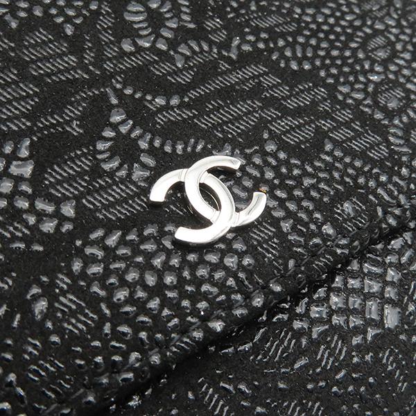 CHANEL シャネル チェーンウォレット レースイズモア ブラック CHANEL シャネル チェーンウォレット レースイズモア ブラック