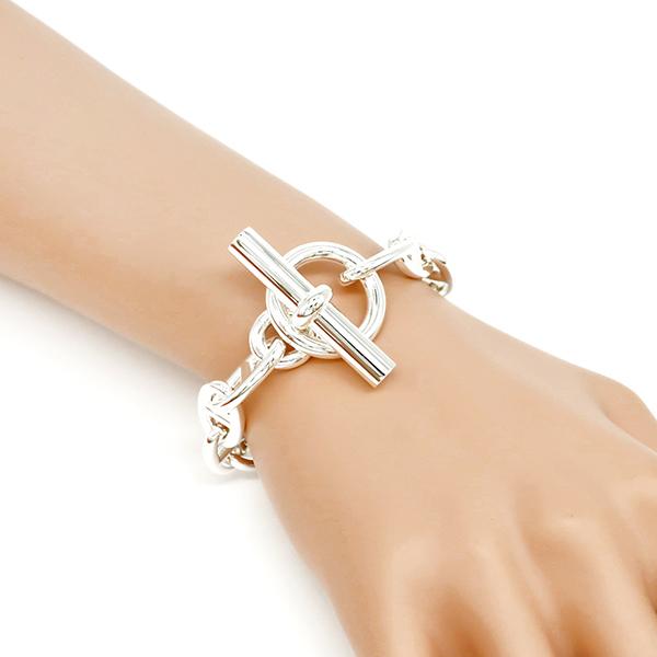 HERMES エルメス ブレスレット シェーヌダンクル GM シルバー HERMES エルメス ブレスレット シェーヌダンクル GM シルバー