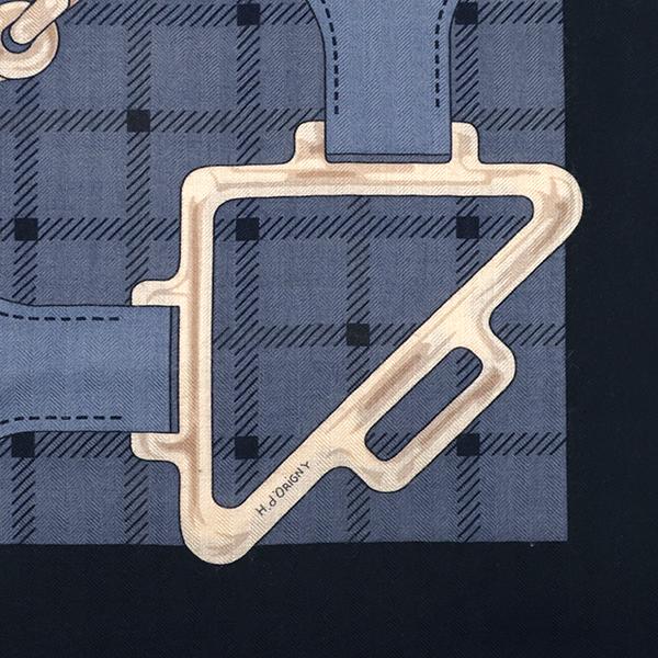 HERMES エルメス ストール ショール カレ140 CARRE ブルーX HERMES エルメス ストール ショール カレ140 CARRE ブルーX