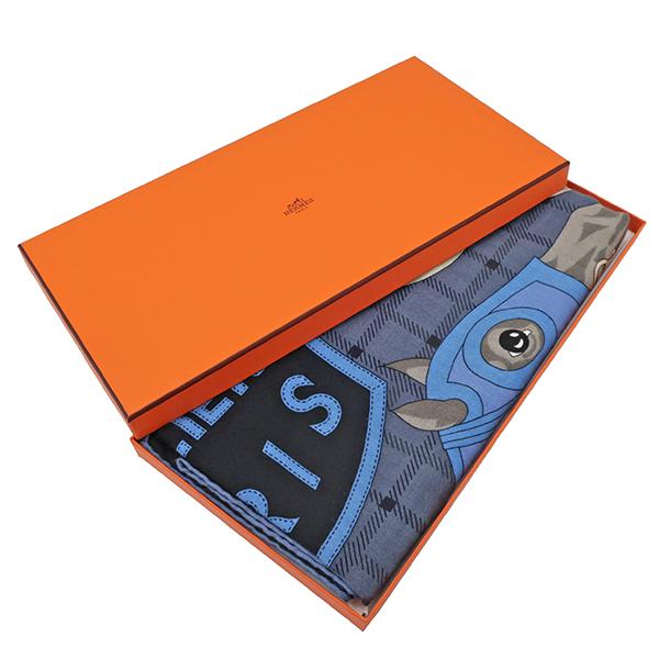 HERMES エルメス ストール ショール カレ140 CARRE ブルーX HERMES エルメス ストール ショール カレ140 CARRE ブルーX
