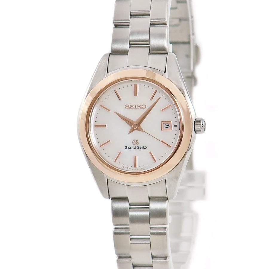 37 割引 おしゃれ セイコー グランドセイコー エレガンスコレクション 4j52 0ac0 箱ギャラ付 ピンクシェル文字盤 レディース クォーツ 時計 セイコー ブランド腕時計 アクセサリー 時計 Culmenconsultores Com