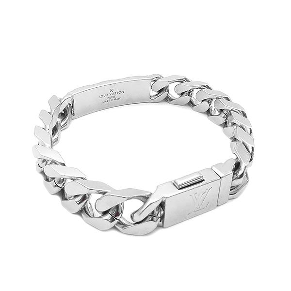 LOUIS VUITTON ルイヴィトン ブレスレット モノグラム チェーン ロゴ  