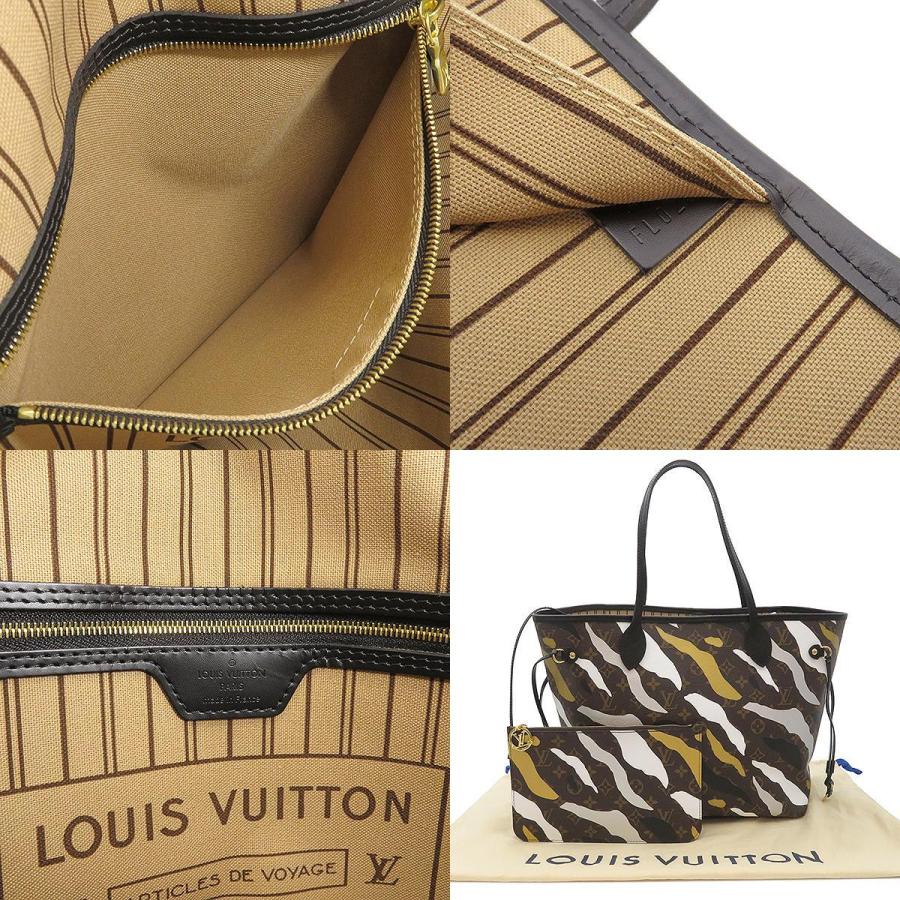 ルイヴィトン トートバッグ ネヴァーフルMM モノグラム×カモフラージュ  