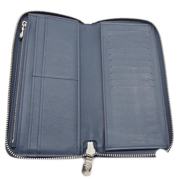 ルイヴィトン LOUIS VUITTON ジッピーウォレット ヴェルティカル  M58823 ラウンドファスナー ロングウォレット 長財布 トリヨンレザー ネイビー LOUIS VUITTON（ルイ・ヴィトン） 長財布 ジッピーウォレット ヴェル