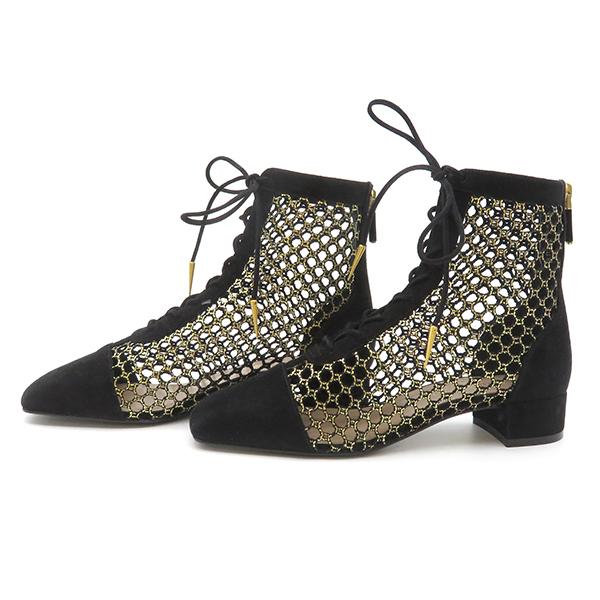Christian Dior ディオール ブーツ メッシュブーツ ブラック Christian Dior ディオール ブーツ メッシュブーツ ブラック