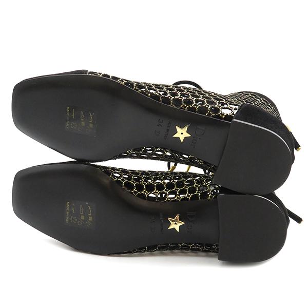 Christian Dior ディオール ブーツ メッシュブーツ ブラック Christian Dior ディオール ブーツ メッシュブーツ ブラック
