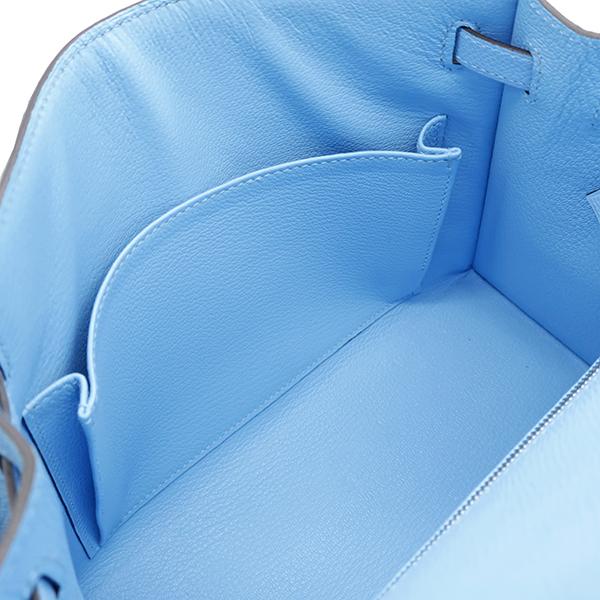 Kelly エルメス 2WAYバッグ ケリー25 外縫い セレステ ヴォー Kelly エルメス 2WAYバッグ ケリー25 外縫い セレステ ヴォー