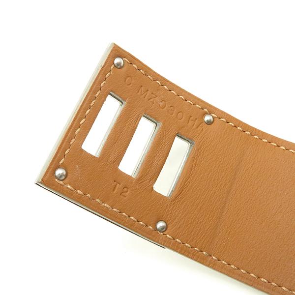 HERMES エルメス ブレスレット ケリードッグ ホワイト レザー C HERMES エルメス ブレスレット ケリードッグ ホワイト レザー C