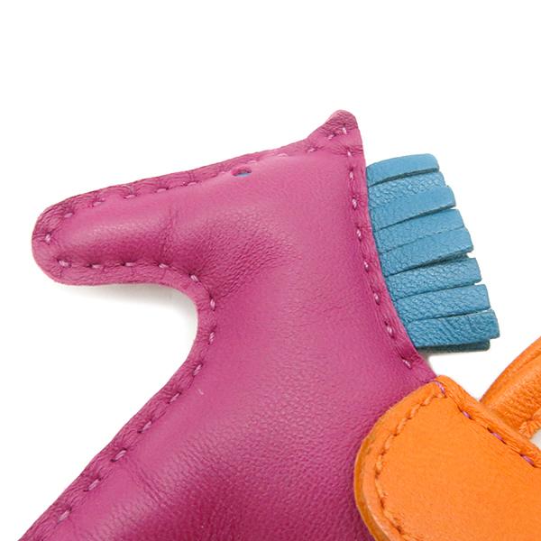HERMES（エルメス） バッグチャーム ロデオPM トスカXブルーイズミール