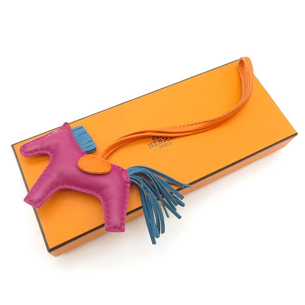 HERMES（エルメス） バッグチャーム ロデオPM トスカXブルーイズミール
