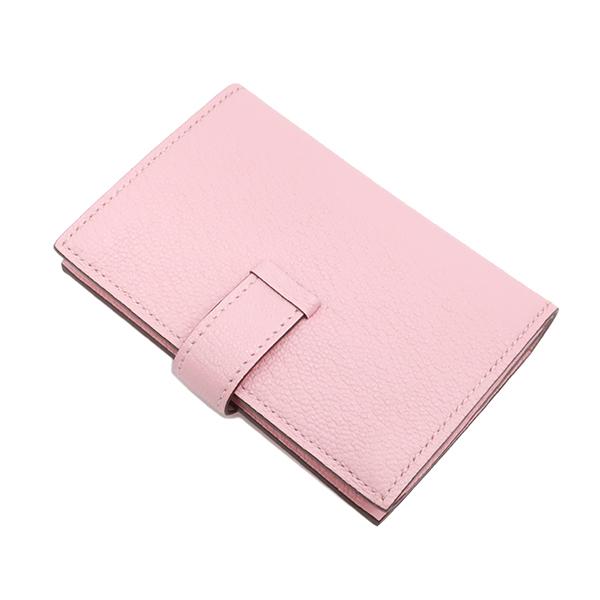 ❤️美品❤️エルメス　ドゴン　カードケース　名刺入れ　ローズキャンディ　ピンク エルメス 名刺入れ ローズサクラ エルメス HERMES ドゴン カードケース