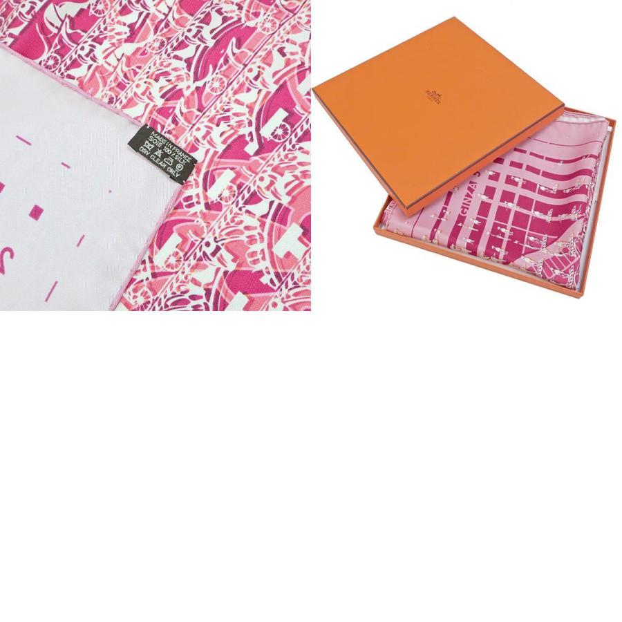 HERMES エルメス スカーフ カレ90 CARRE ピンク シルク 【24 HERMES エルメス スカーフ カレ90 CARRE ピンク シルク 【24