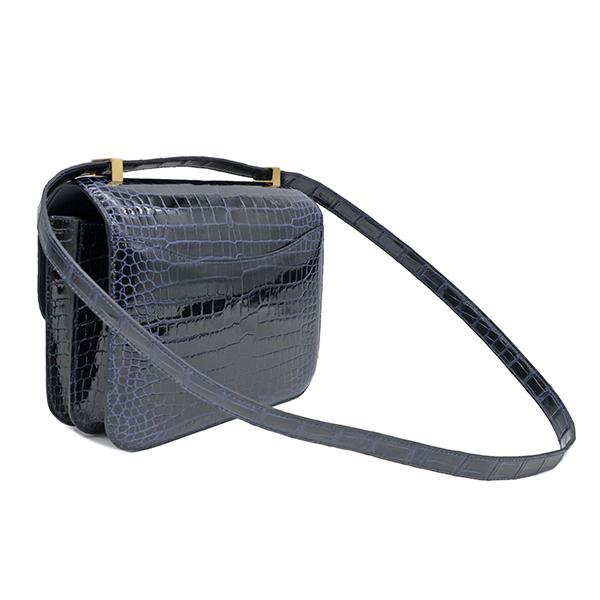 HERMES エルメス ショルダーバッグ コンスタンス3 23 クロコ HERMES エルメス ショルダーバッグ コンスタンス3 23 クロコ