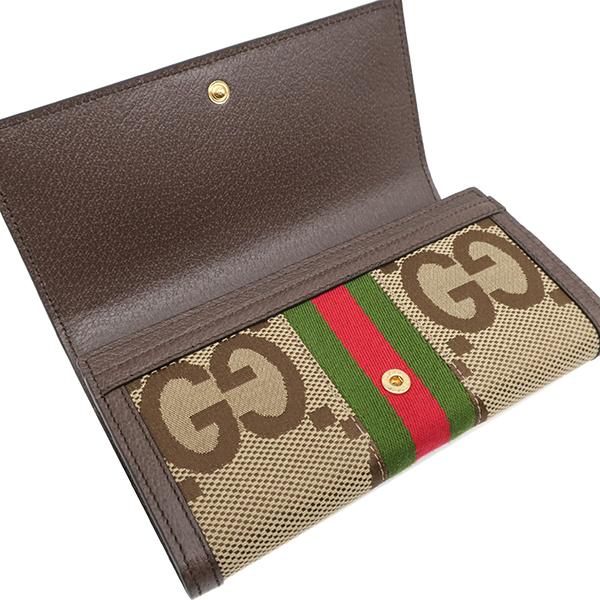 グッチ 長財布 オフィディア ジャンボGG コンチネンタルウォレット