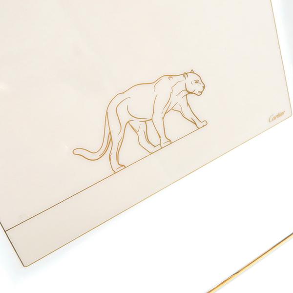 Cartier カルティエ 食器 パンサー スクエアプレート 17cm Cartier カルティエ 食器 パンサー スクエアプレート 17cm