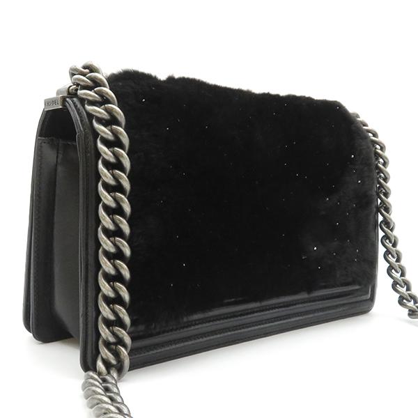 CHANEL（シャネル） ショルダーバッグ ボーイシャネル ファー ライン 
