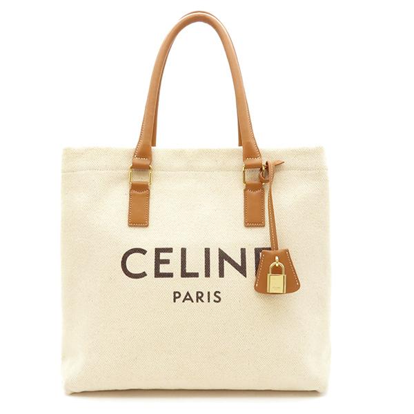 CELINE（セリーヌ） トートバッグ ホリゾンタルカバ ナチュラル