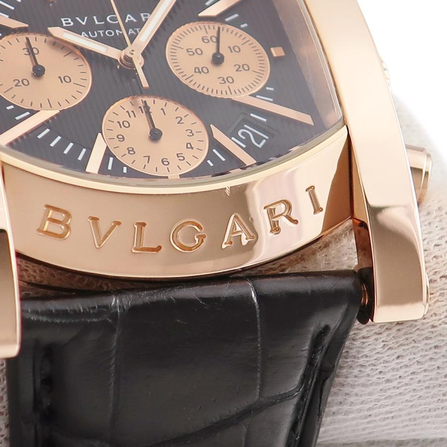 BVLGARI（ブルガリ） 【3年保証】 アショーマ クロノ AAP48GCH K18PG 