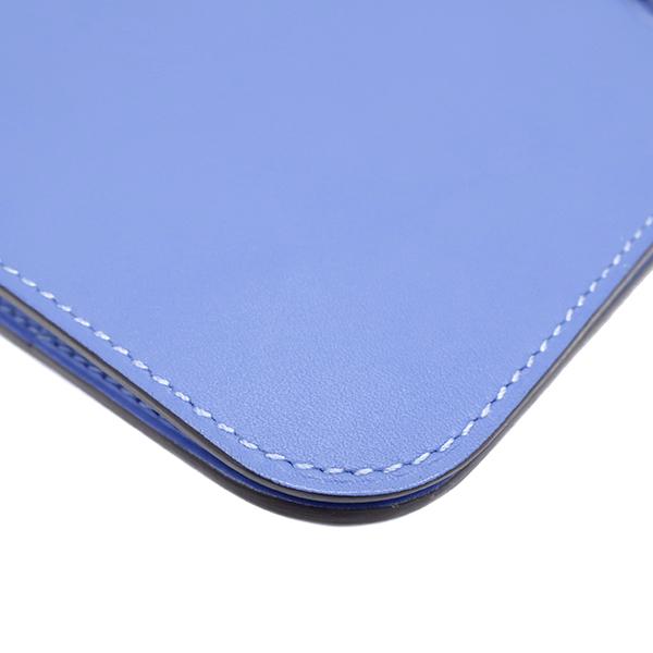 HERMES（エルメス） 長財布 ドゴンロング ドゴンレクトヴェルソ ブルー