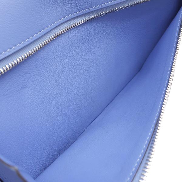 HERMES（エルメス） 長財布 ドゴンロング ドゴンレクトヴェルソ ブルー