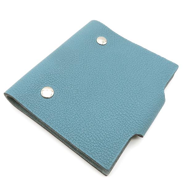 HERMES（エルメス） 手帳カバー ユリス ミニ ノートカバー ブルー