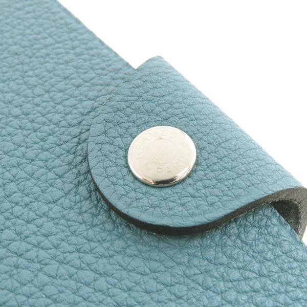 HERMES（エルメス） 手帳カバー ユリス ミニ ノートカバー ブルー