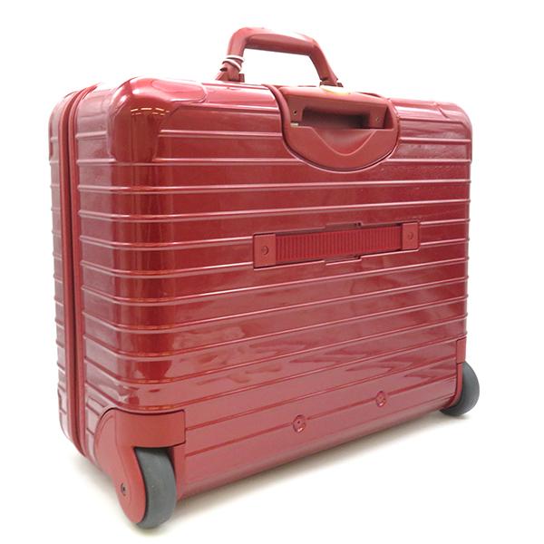 美品 リモワ サルサデラックス ハイブリッド 32Ｌ オリエンタルレッド　2輪 RIMOWA リモワ キャリーケース SALSA DELUXE サルサ デラックス