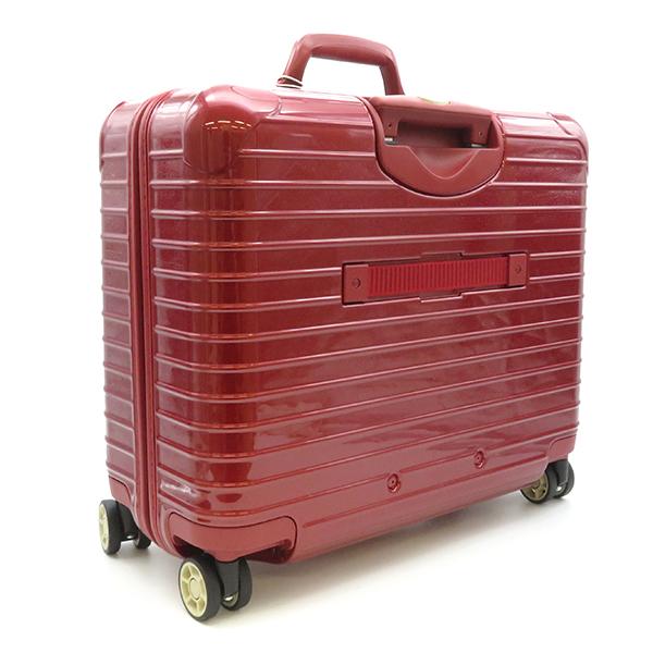 美品 リモワ サルサデラックス ハイブリッド 32Ｌ オリエンタルレッド　2輪 リモワ キャリーバッグ サルサ デラックス ハイブリッド 32L ORIENT