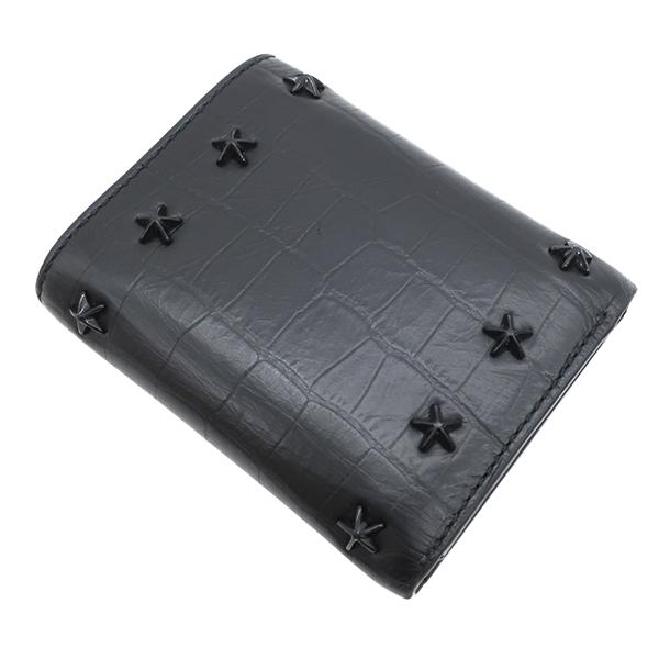 JIMMY CHOO ジミーチュウ 三つ折り財布 JAYDEN スターエンボス JIMMY CHOO ジミーチュウ 三つ折り財布 JAYDEN スターエンボス