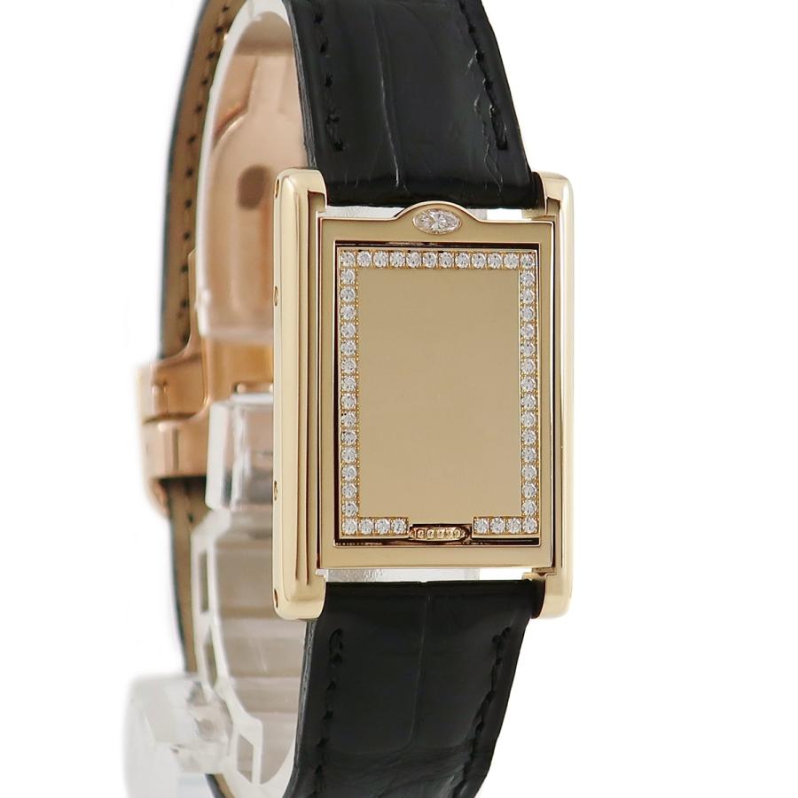 カルティエ Cartier タンク バスキュラント 20本限定 WA203751 アイボリー K18YG クオーツ レディース 腕時計 カルティエ Cartier タンク バスキュラント 20本限定 WA203751