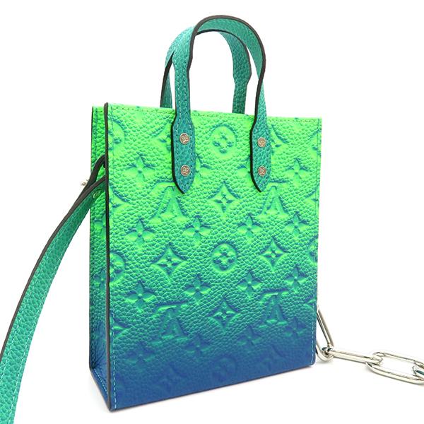 LOUIS VUITTON ルイヴィトン 2WAYバッグ サックプラ XS グリーン LOUIS VUITTON ルイヴィトン 2WAYバッグ サックプラ XS グリーン