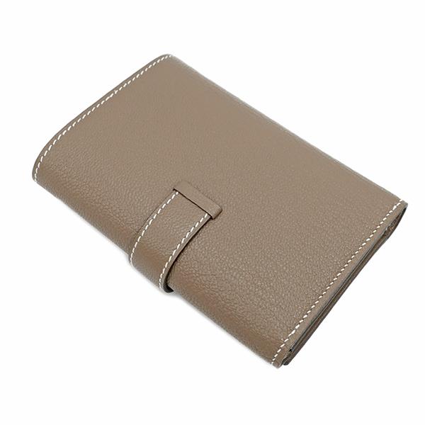 HERMES（エルメス） 三つ折り財布 ベアン コンビネ エトゥープ 