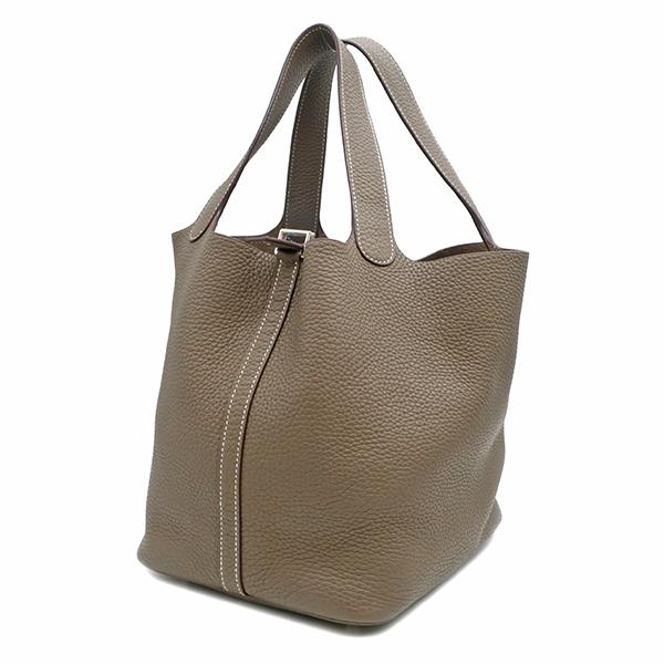 HERMES（エルメス） ハンドバッグ ピコタンロックMM エトゥープ