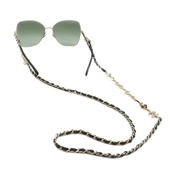 CHANEL シャネル サングラス バタフライ 59□16 グリーン CHANEL シャネル サングラス バタフライ 59□16 グリーン