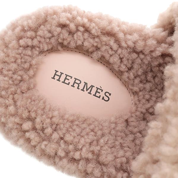 HERMES エルメス サンダル シプレ ムートン フラットサンダル HERMES エルメス サンダル シプレ ムートン フラットサンダル