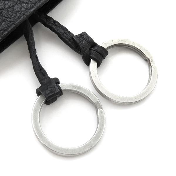 HERMES ブラック キークロシェット 楽天市場】HERMES エルメス クロシェット キーリング レザー