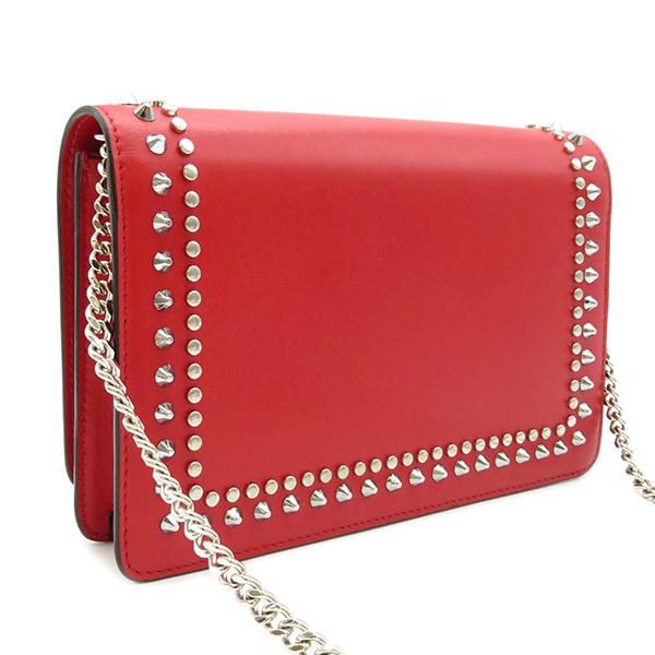 JIMMY CHOOチェーンウォレット Jimmy Choo ジミーチュウ スタッズ チェーンウォレット 長財布