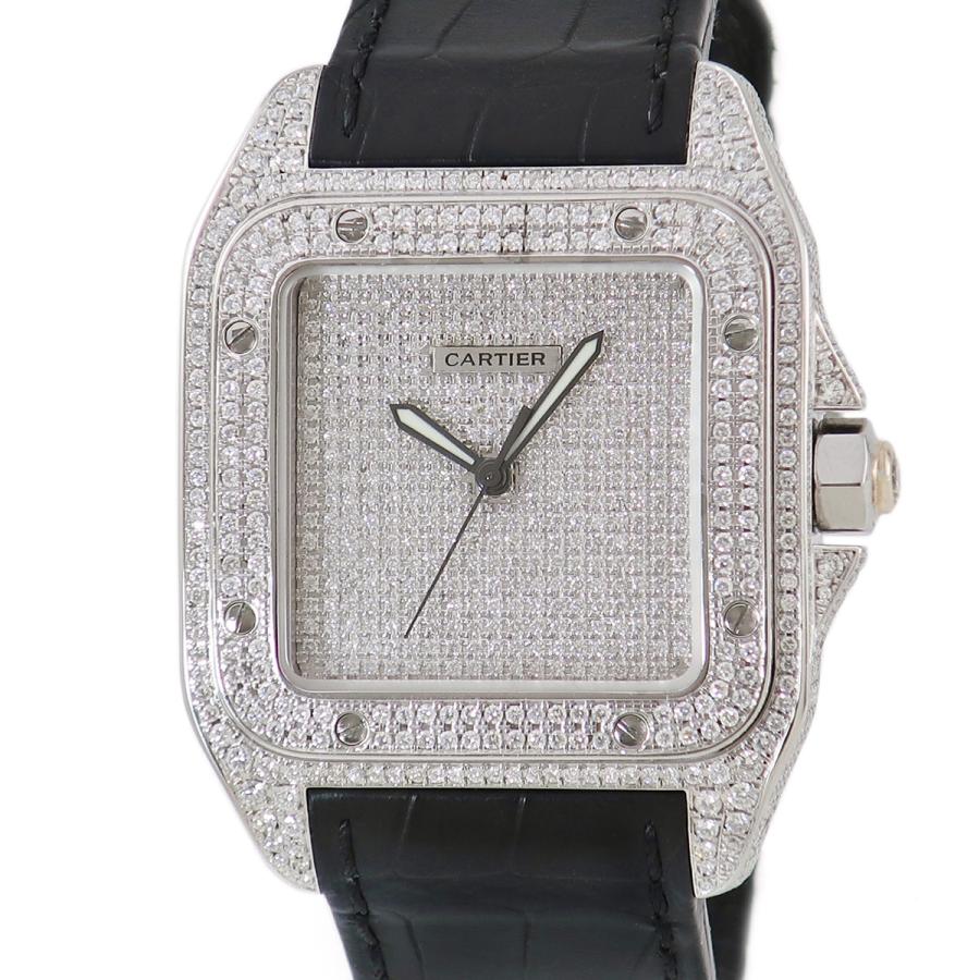 カルティエ CARTIER W20073X8 サントス100LM 自動巻き 楽天市場】カルティエ CARTIER W20073X8 サントス100LM 自動巻き