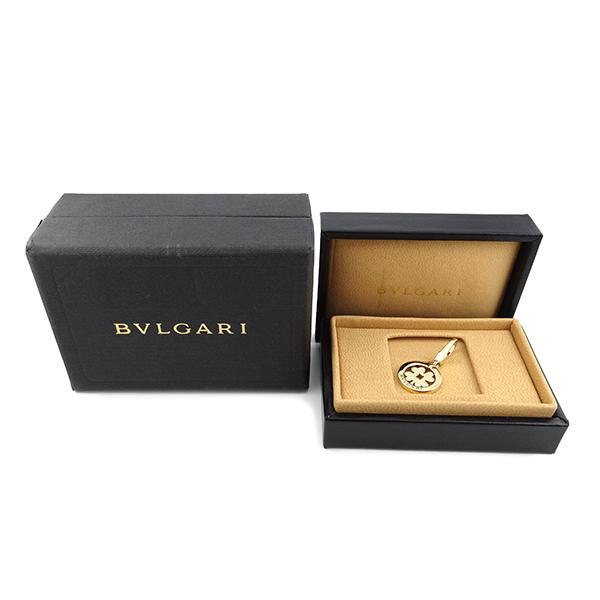 BVLGARI（ブルガリ） チャーム クローバー ペンダント イエロー 