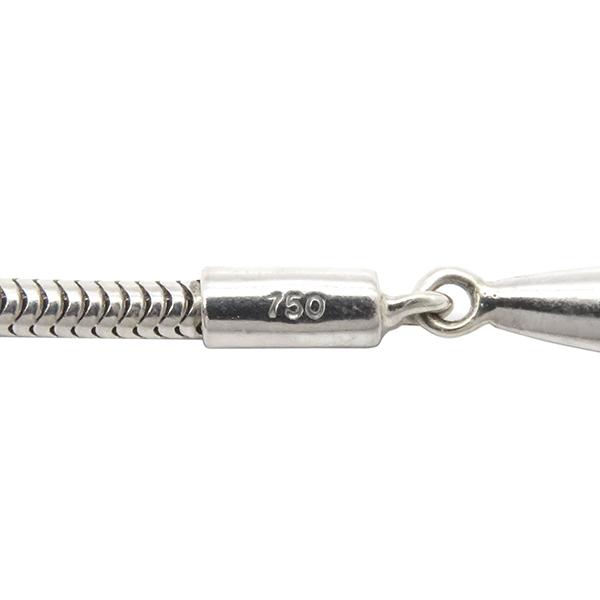 ティファニー　フェザー　 Au750　K18　ホワイトゴールド ネックレス TIFFANY&Co. ティファニー ネックレス フェザーラリエット ホワイト