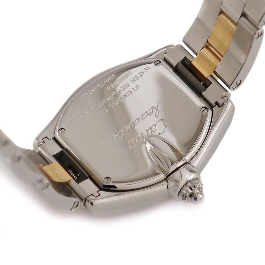Cartier(カルティエ) 腕時計 ロードスターSM W62026Y4 レディース SS×K18YG シルバー カルティエ ロードスター SM W62026Y4 シルバー レディース 時計