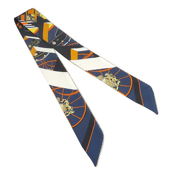 HERMES（エルメス） スカーフ ツイリー バゲット シルク 2022AW