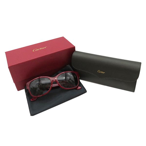 Cartier（カルティエ） サングラス トリニティ レッド プラスチック