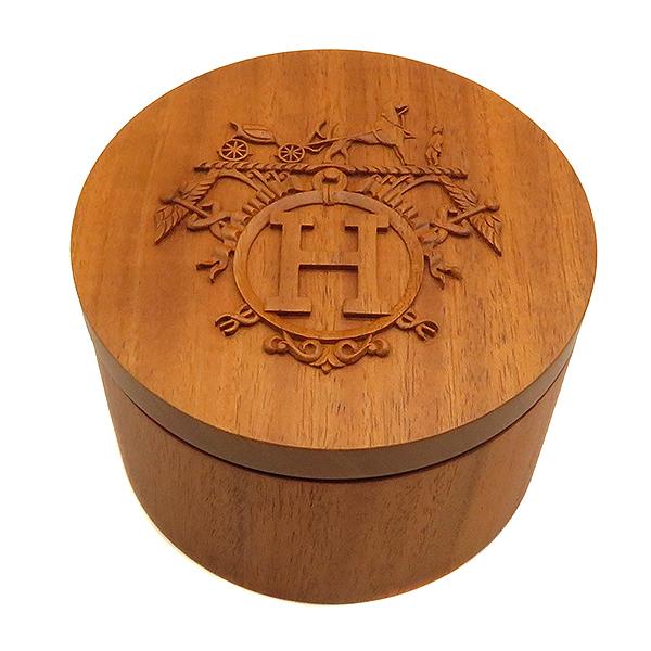 HERMES（エルメス） 小物 ツイリーボックス ブラウン マホガニー 小物