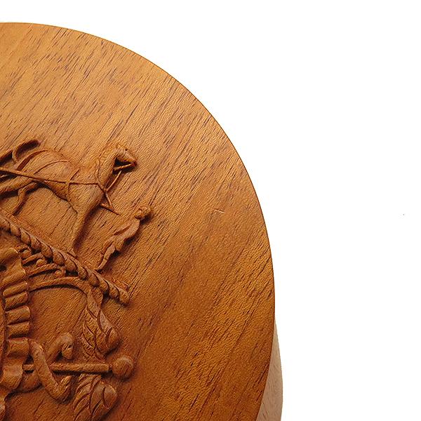 HERMES エルメス 小物 ツイリーボックス ブラウン マホガニー HERMES エルメス 小物 ツイリーボックス ブラウン マホガニー