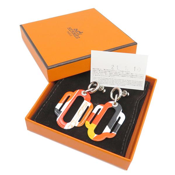 HERMES（エルメス） ピアス アトラージュ マルチカラー メタル 